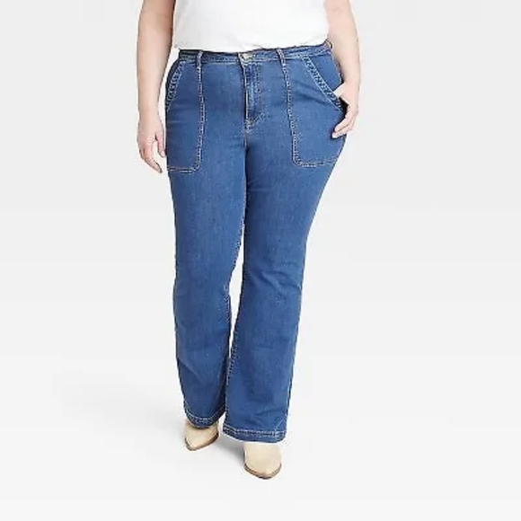 Knox Rose Denim - NEW PLUS SIZE Knox Rose Flare Jeans